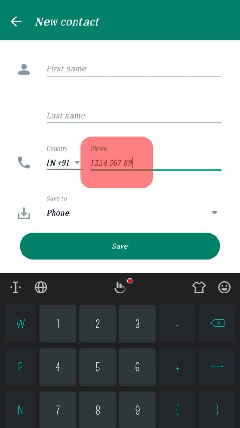 Anonymous Numbers Screen How To Send Anonymous Messages on WhatsApp | ITGeared