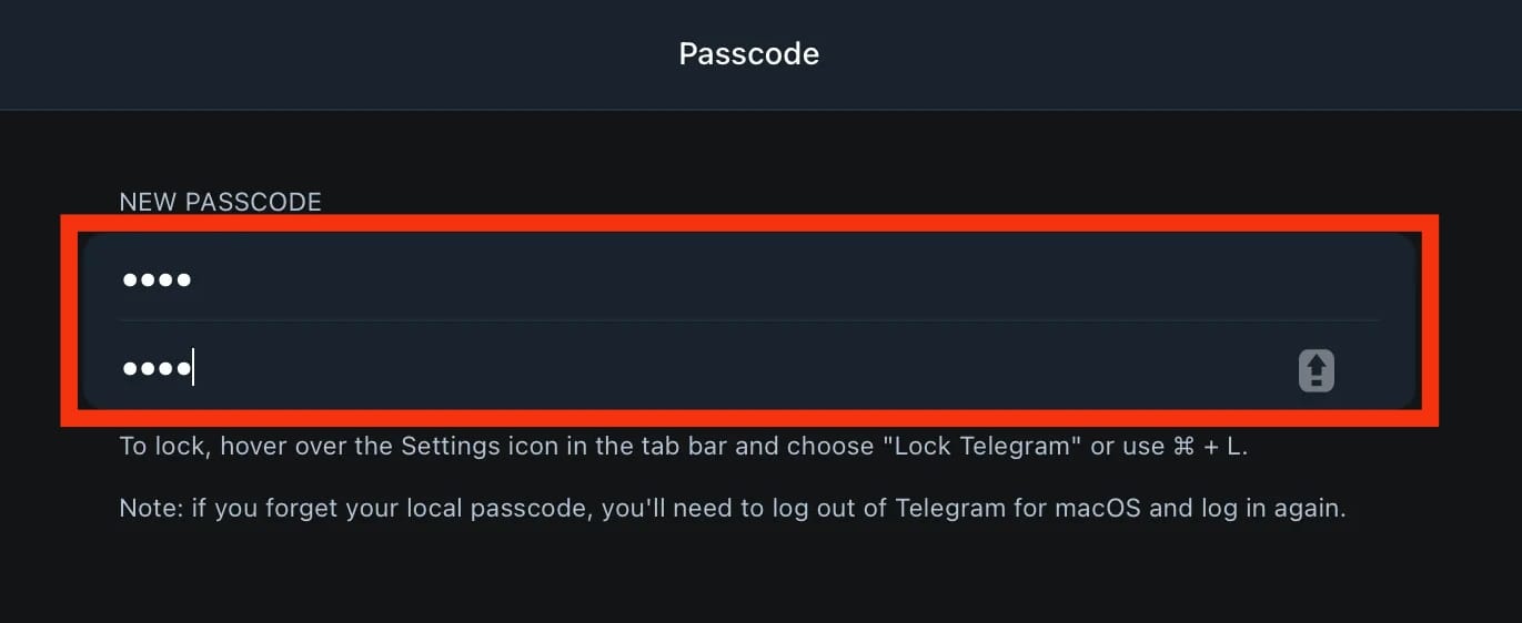 Enter Your Passcode