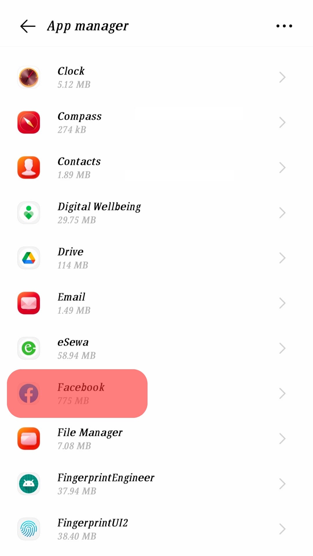 Facebook Settings Android Mobile