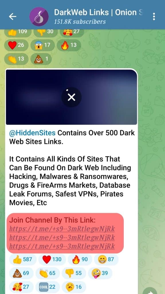 Fake Telegram Channels