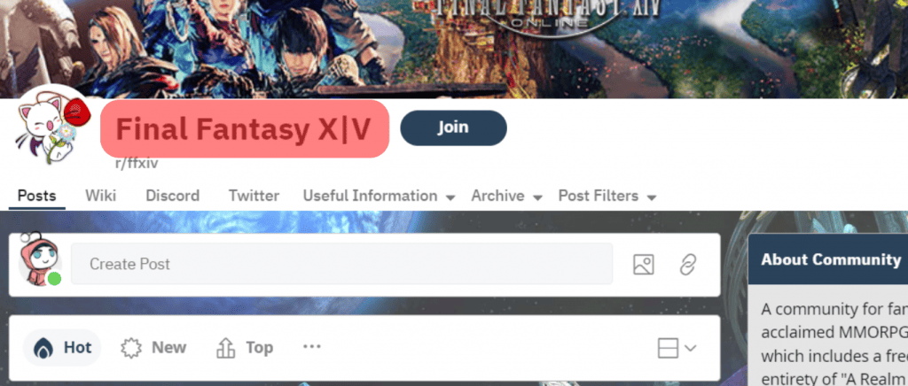 Final Fantasy Xiv Subreddit Discord