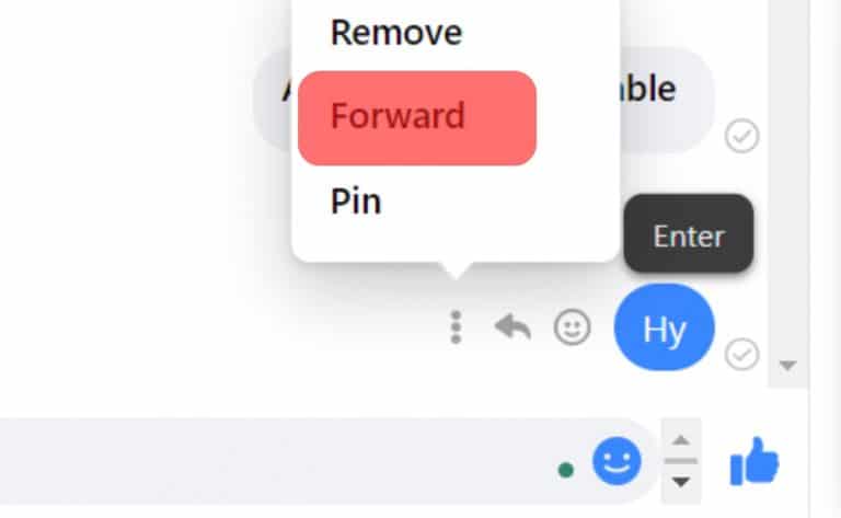 How To Forward Messages on Facebook Messenger | ITGeared