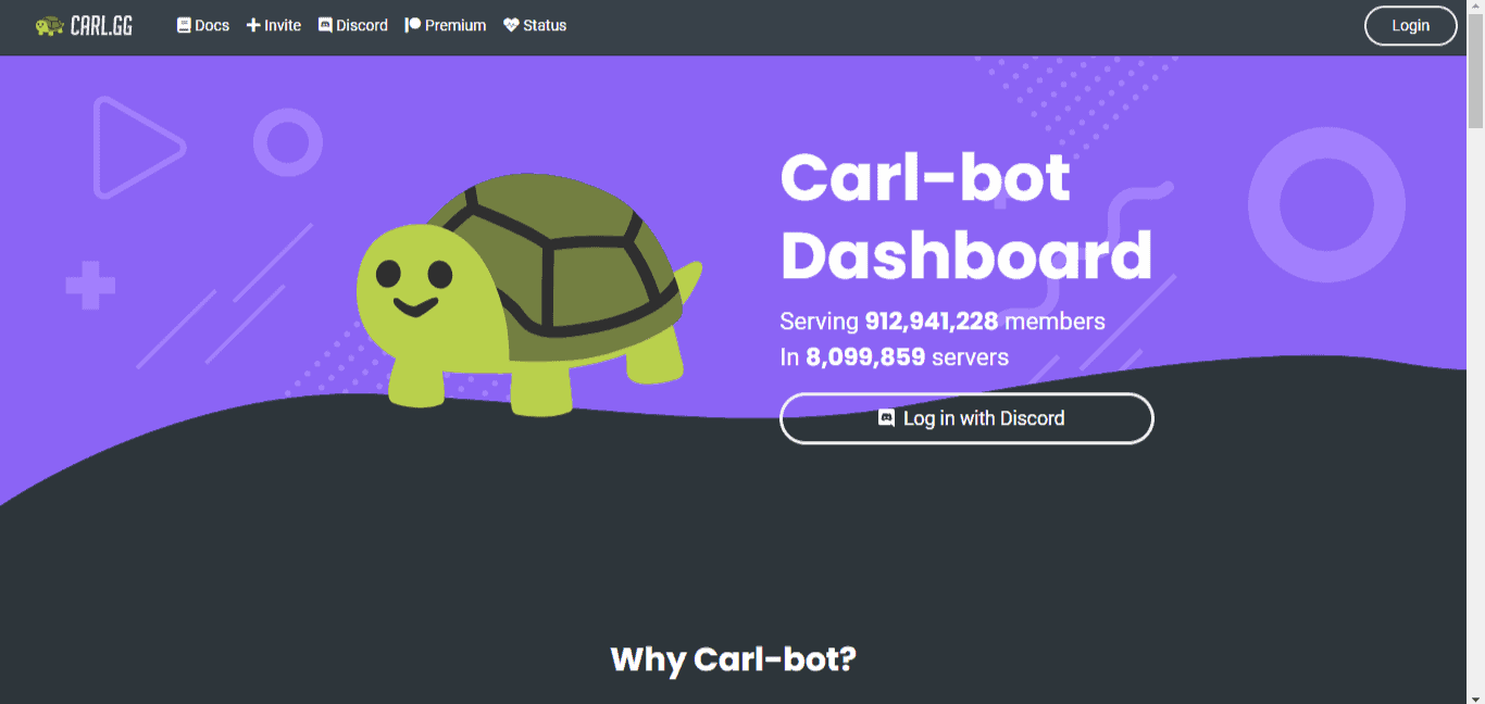 Go To The Carl Bot Website
