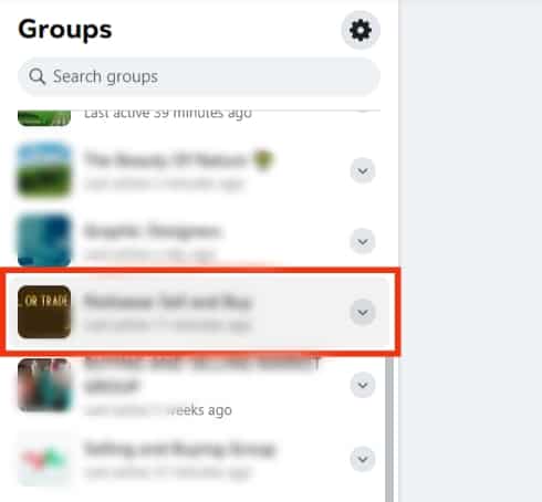 Go To The Specific Group
