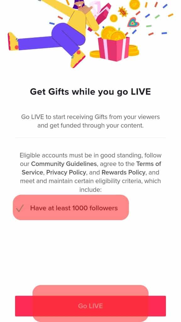 Going Live On Tiktok After 1000 Followers