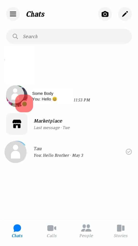 Green Dot On Messenger