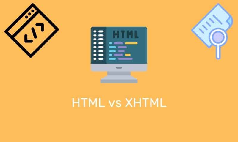 HTML vs XHTML