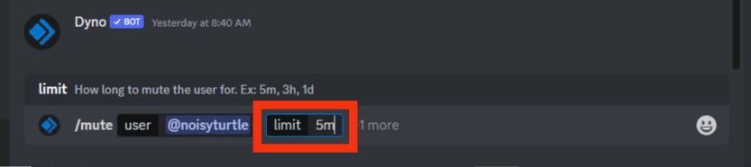 In The Limit Field Enter The Time Limit