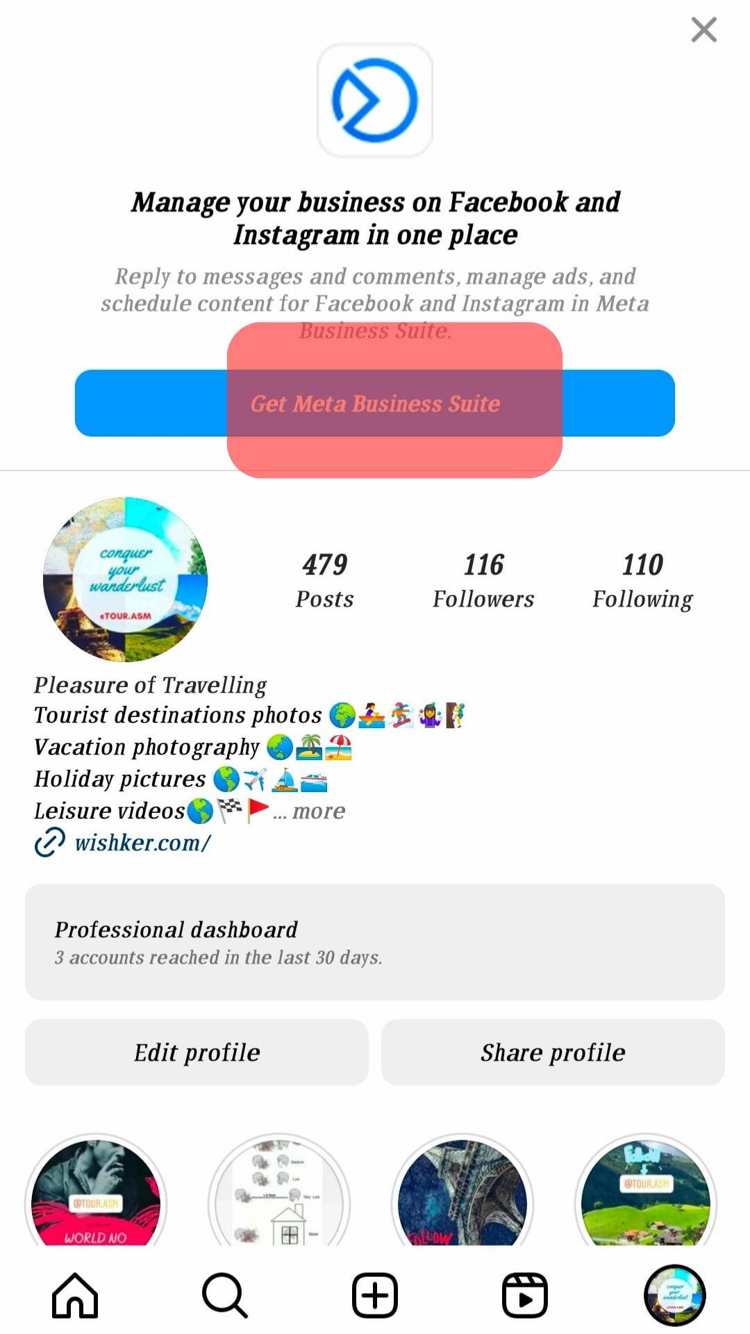 Instagram Business Account