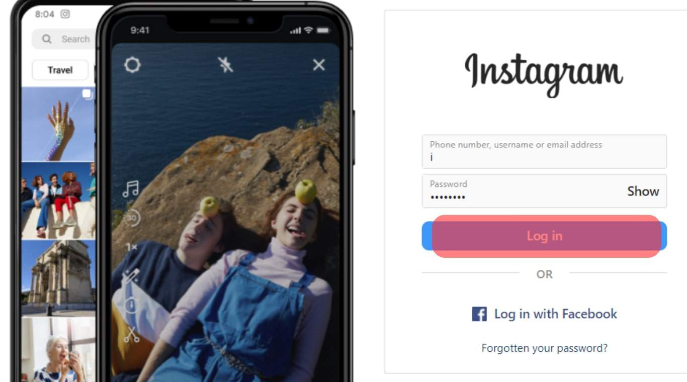 how to pause instagram reels by Pc 