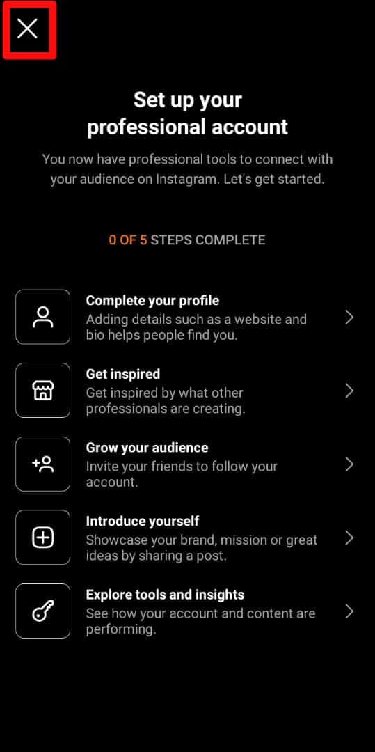 Instagram Creator Mode Setup