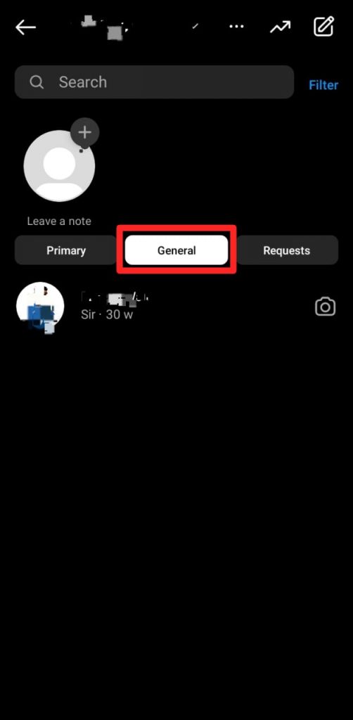 Instagram General Chats In Creator Mode
