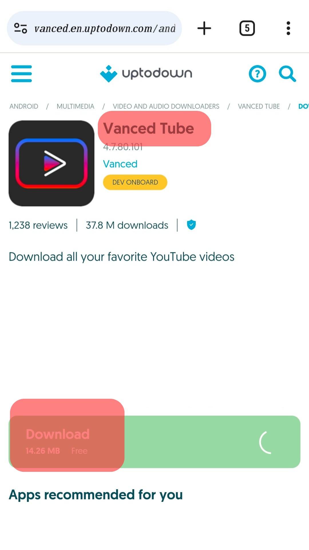 Install Youtube Vanced Apk For Your Device