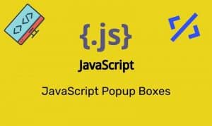 Javascript Popup Boxes