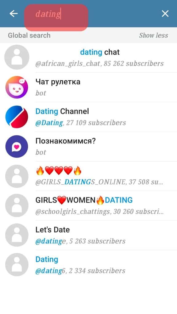 Join Telegram Dating Groups