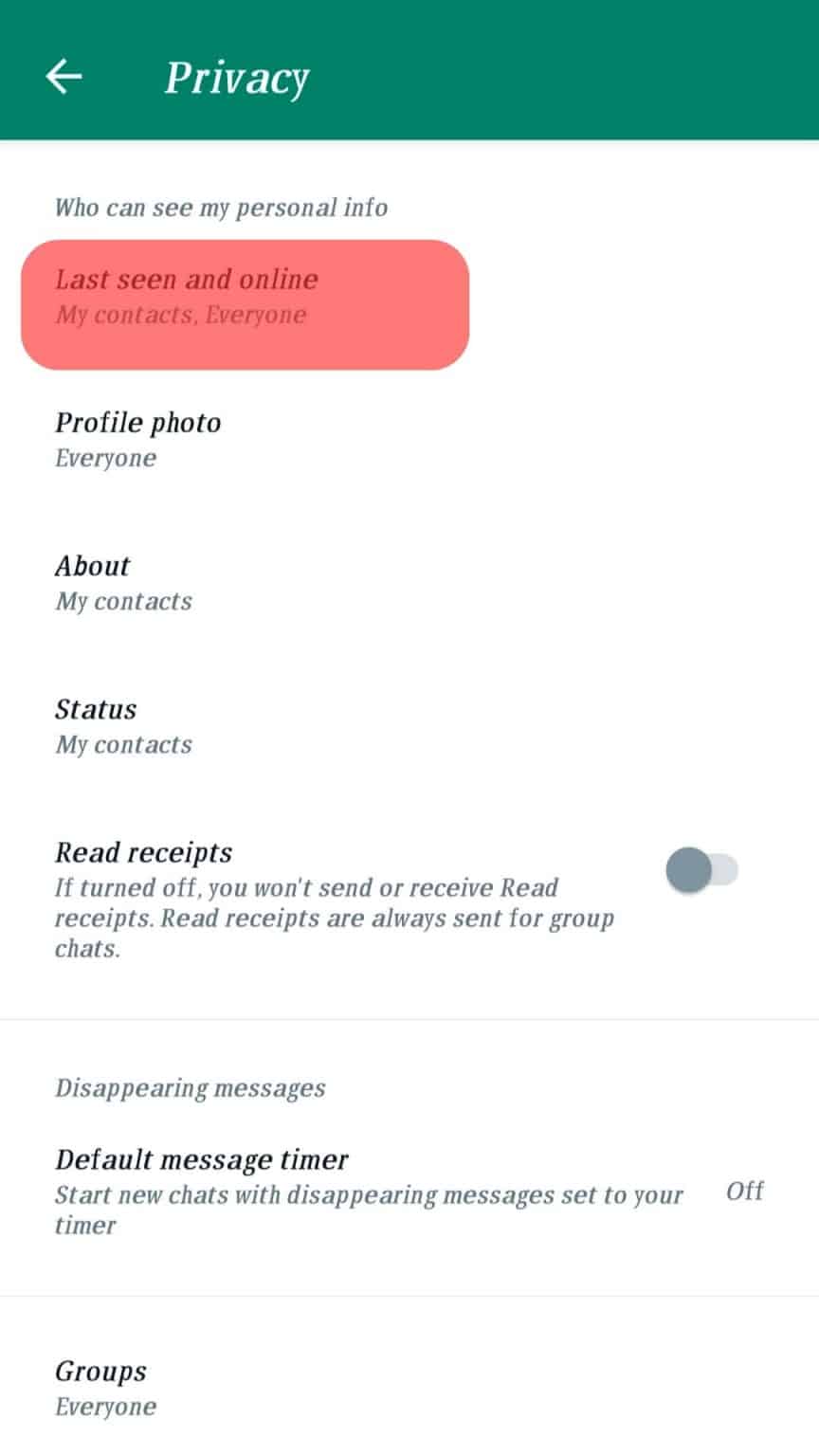 How To Check WhatsApp Online Status ITGeared