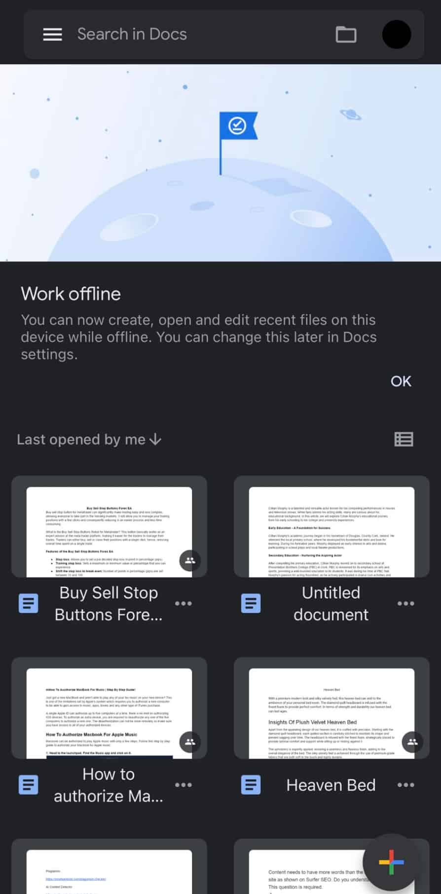 Launch The Google Docs App On Your Ios Device
