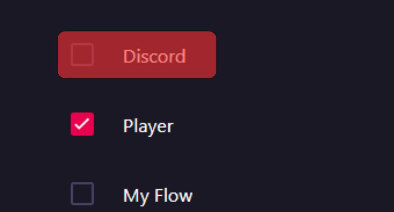 Locate And Check The Option For Discord