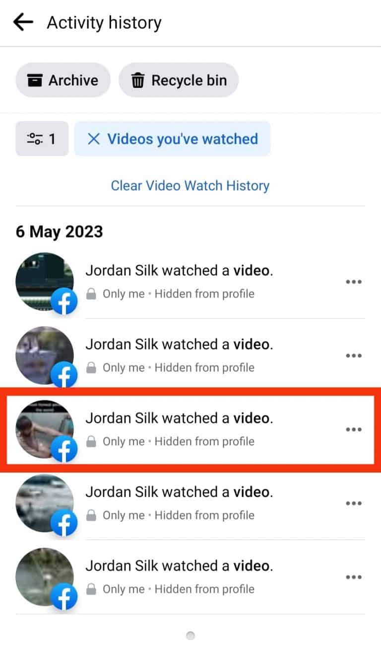How To Clear Watch History on Facebook ITGeared