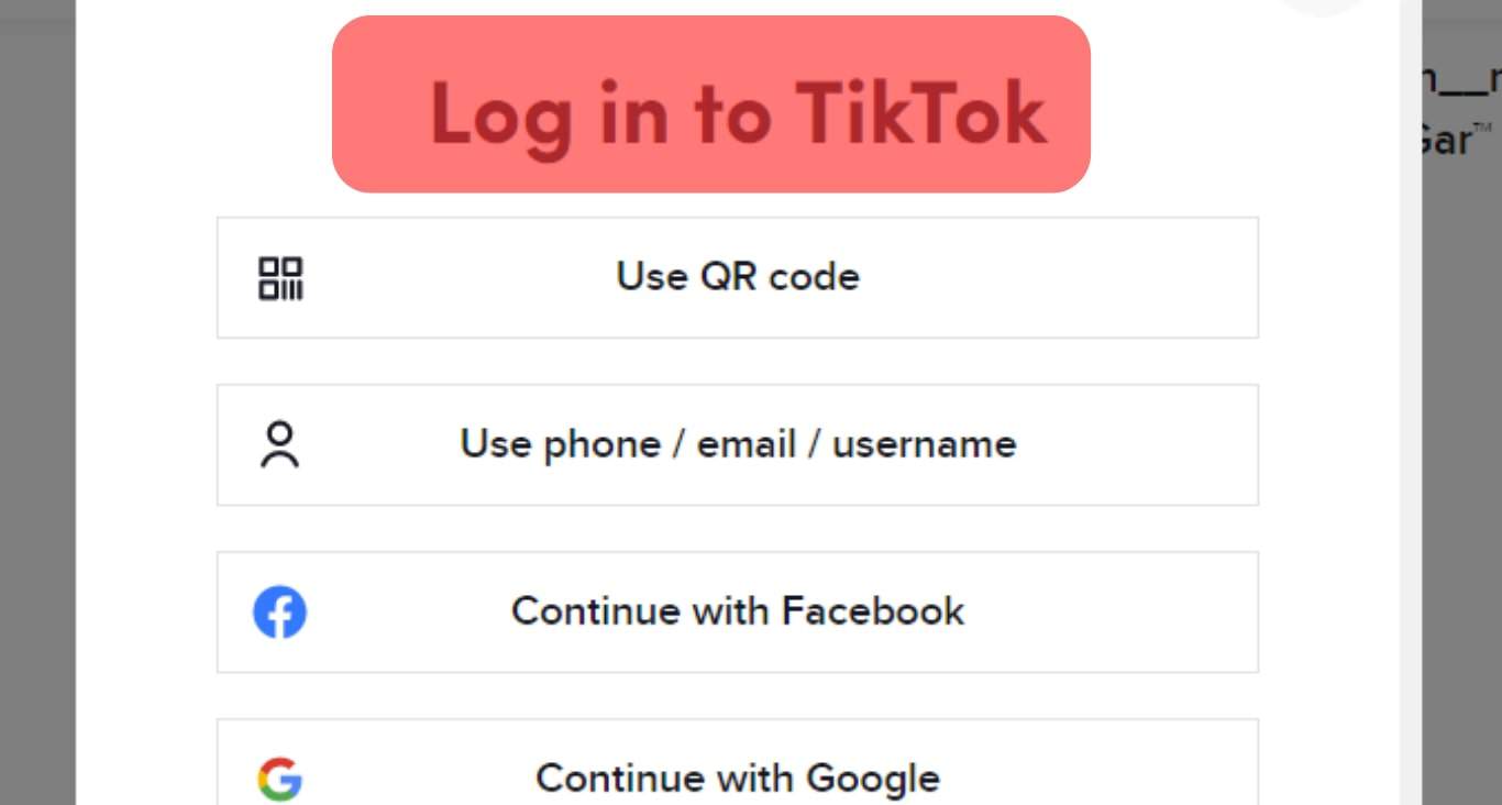 Log In To Tiktok Pc