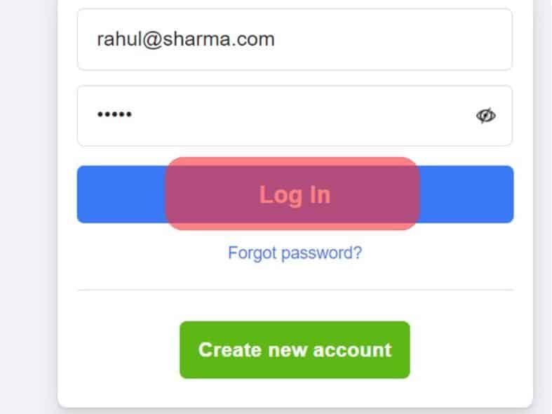 Log Into Your Facebook Account