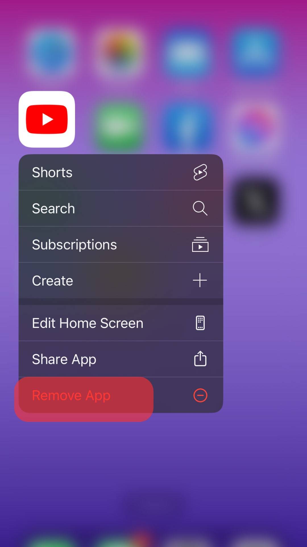 Long-Press On It And Tap The Remove App Button.