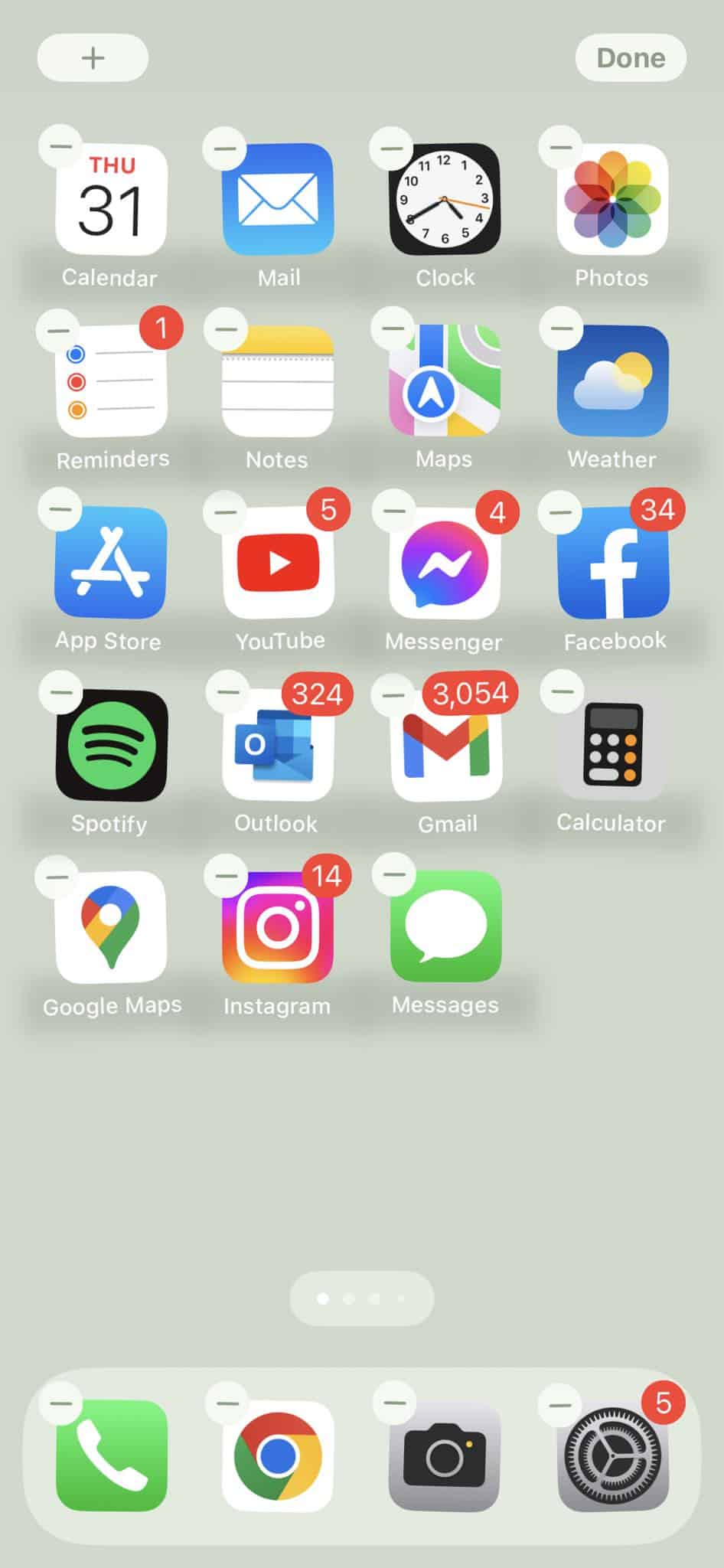 Long-Press The App Icon