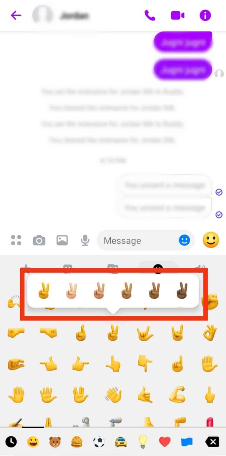 How To Change Emoji Skin Color on Messenger? ITGeared
