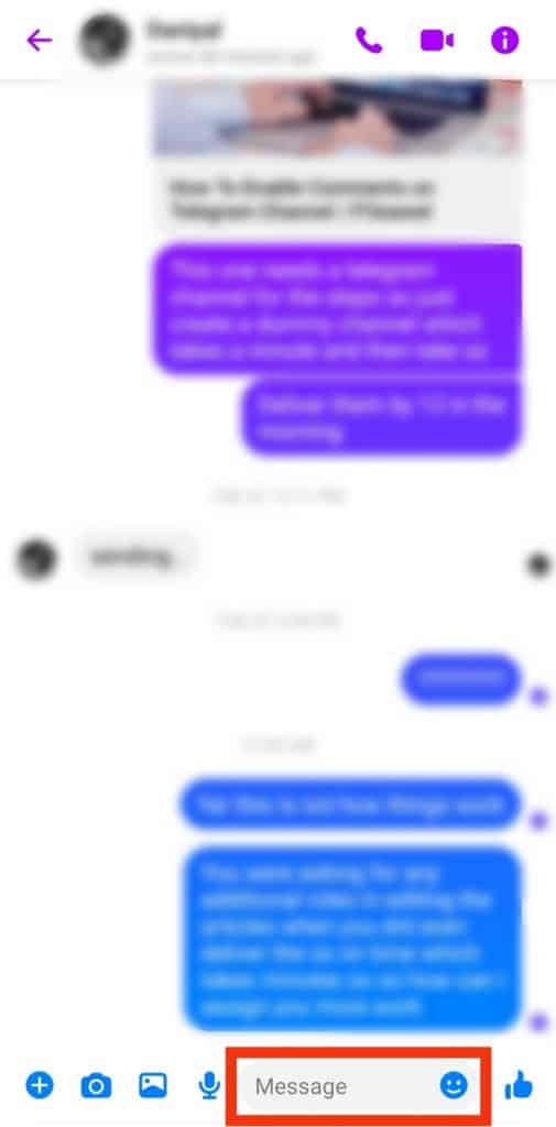 How To Share Google Docs on Facebook Messenger? ITGeared