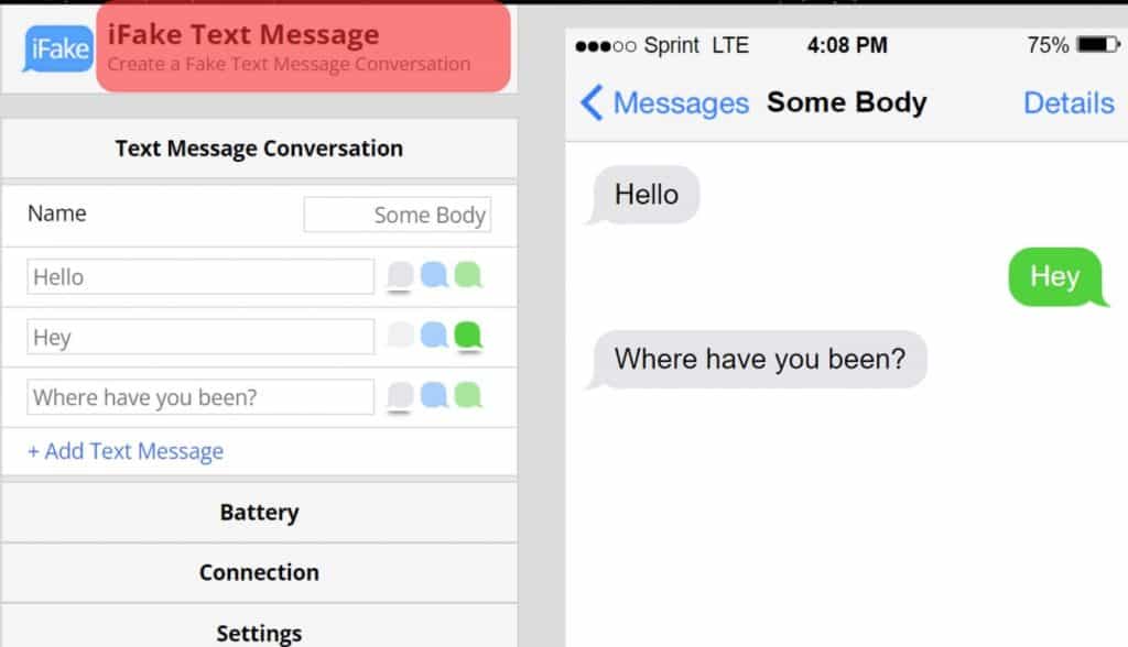 Make Fake Imessage