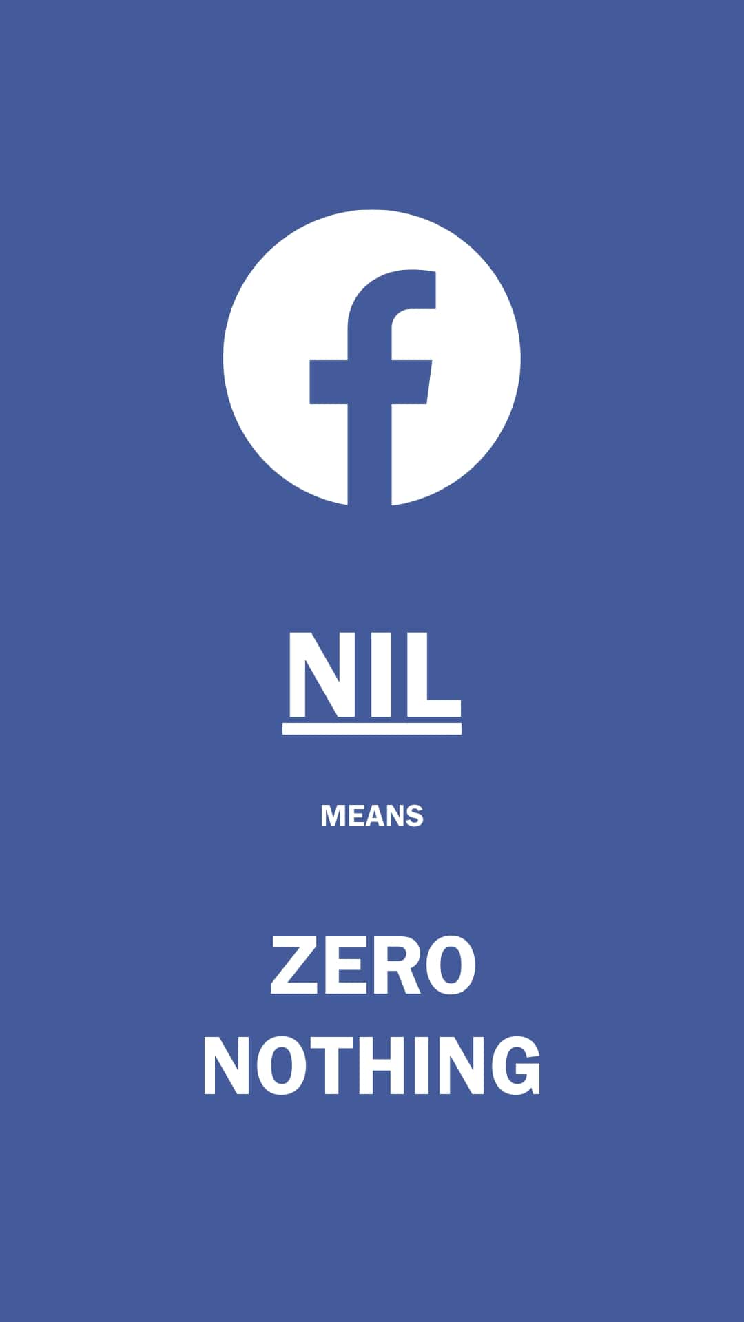 What Does “NIL” Mean on Facebook? ITGeared