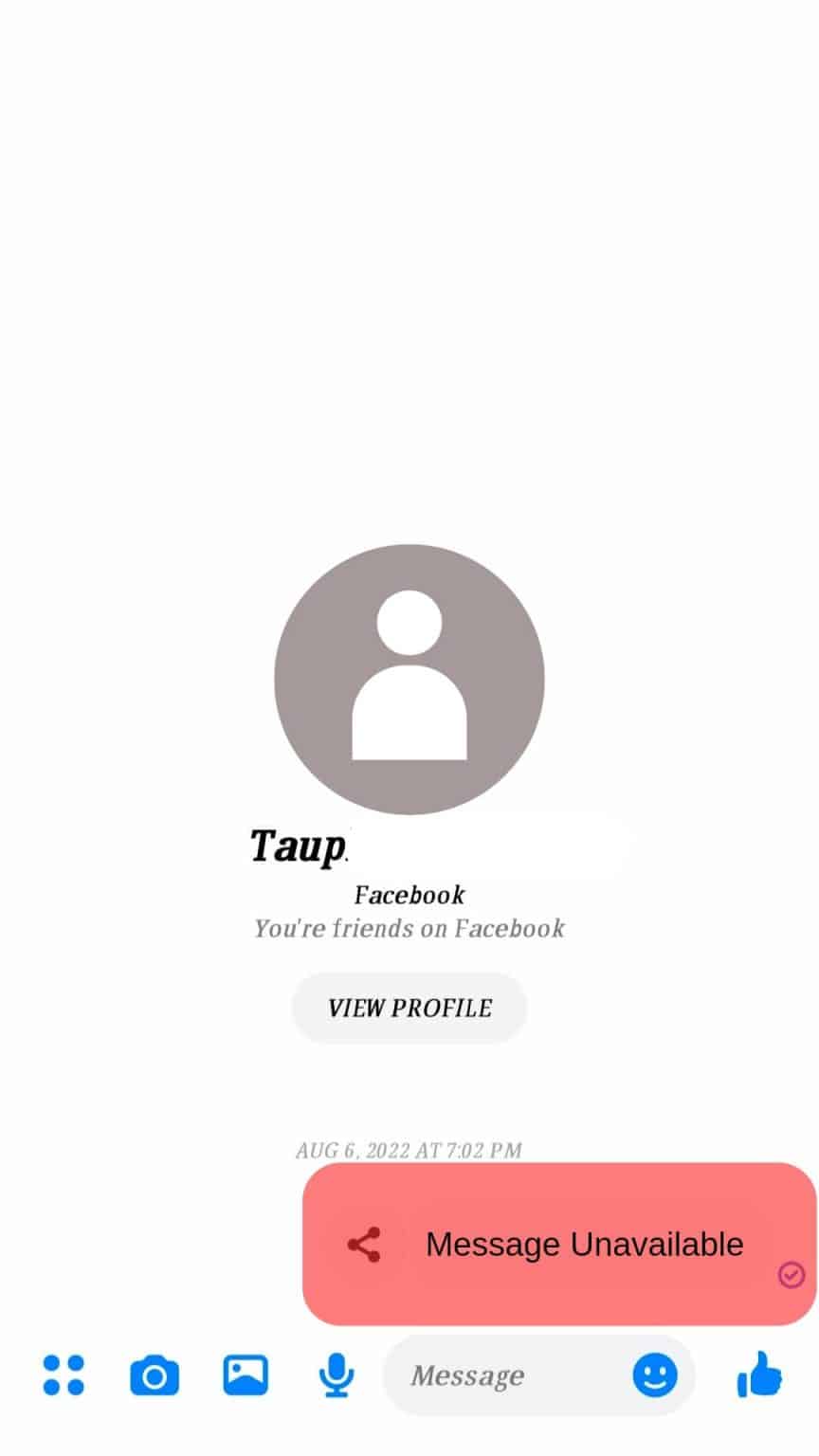 What Does "Message Unavailable" Mean on Messenger? ITGeared