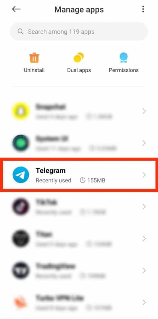 how do i know if someone has my number on telegram