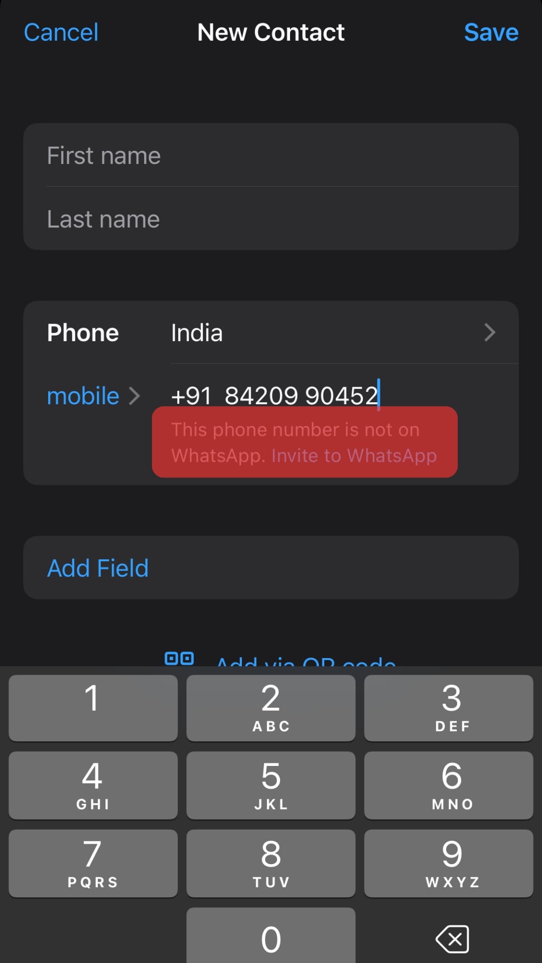 No Green Checkmark No Whatsapp Account