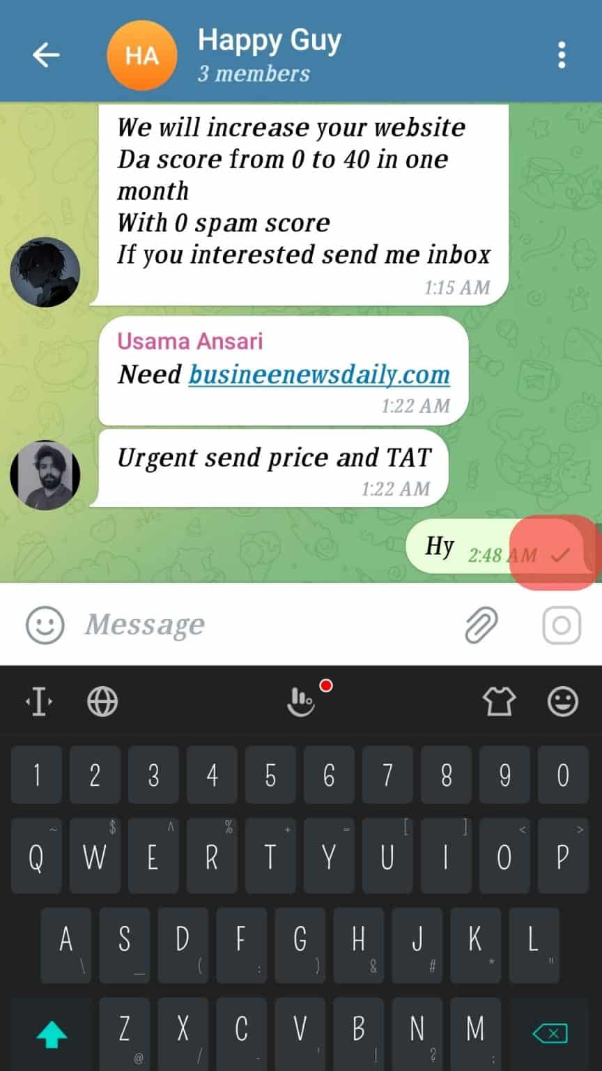 What Does One Green Check Mean on Telegram? ITGeared