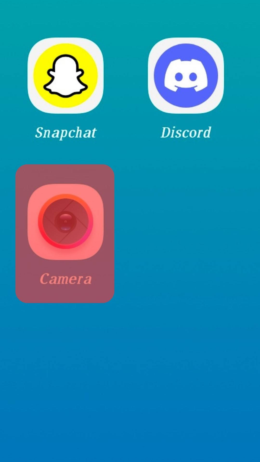 Open The Camera App On Your Android Smartphone.