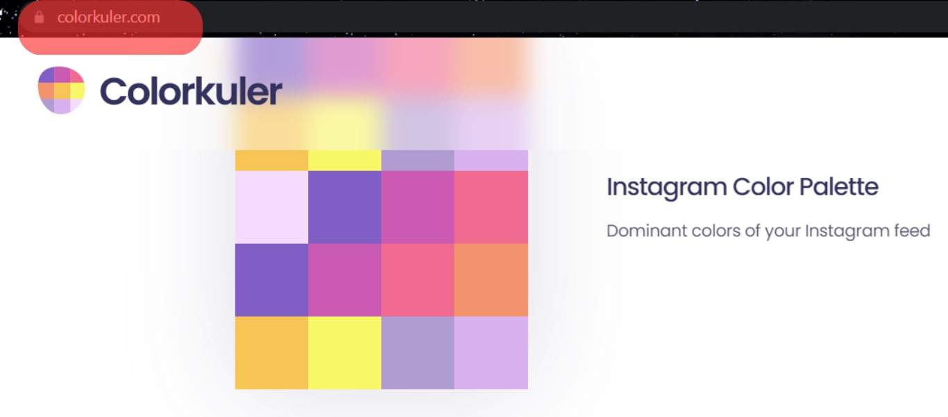 Open The Colorkuler Website.
