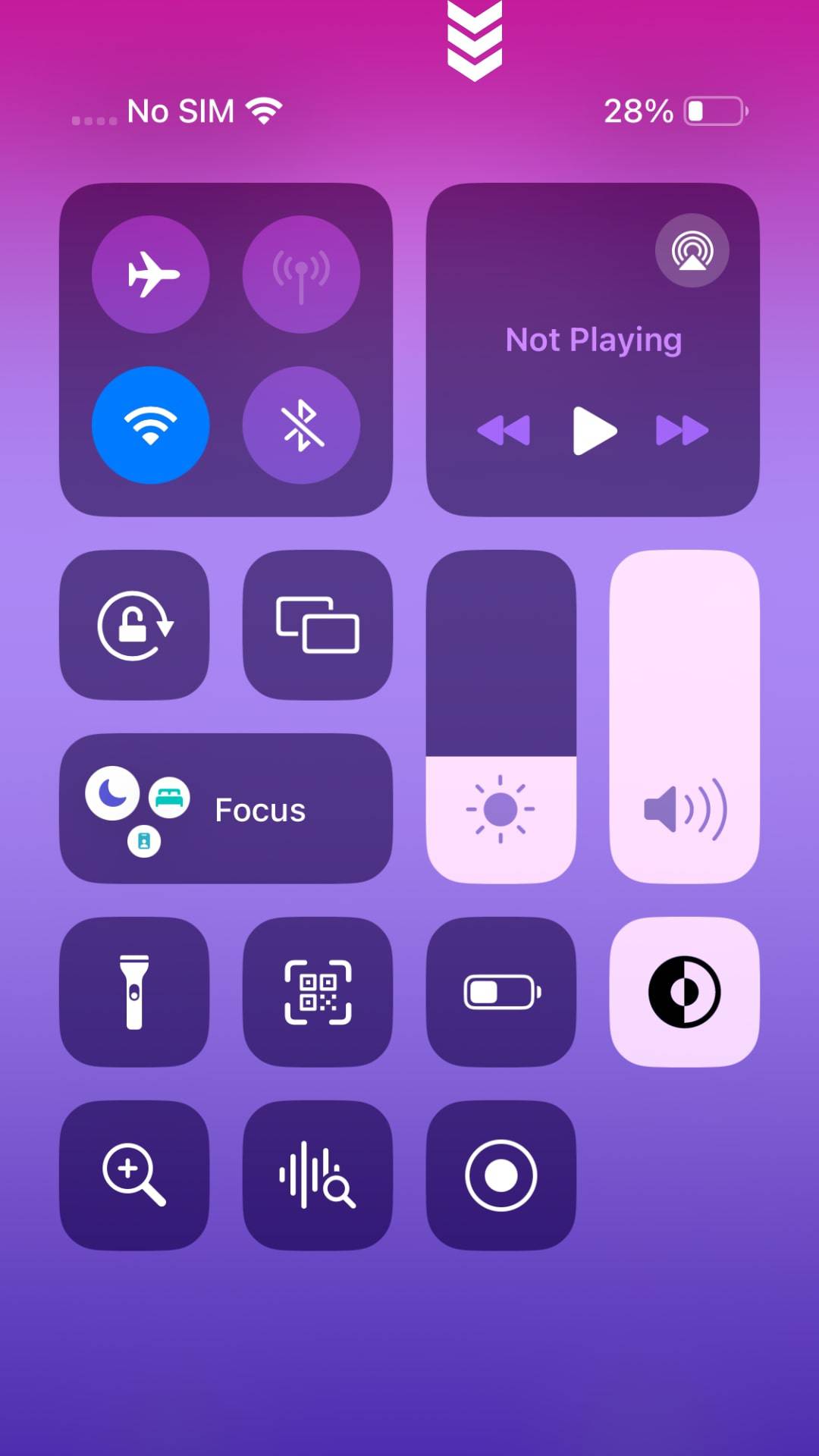 Open The Control Center