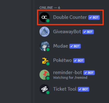 Double Counter - Discord Verification Bot