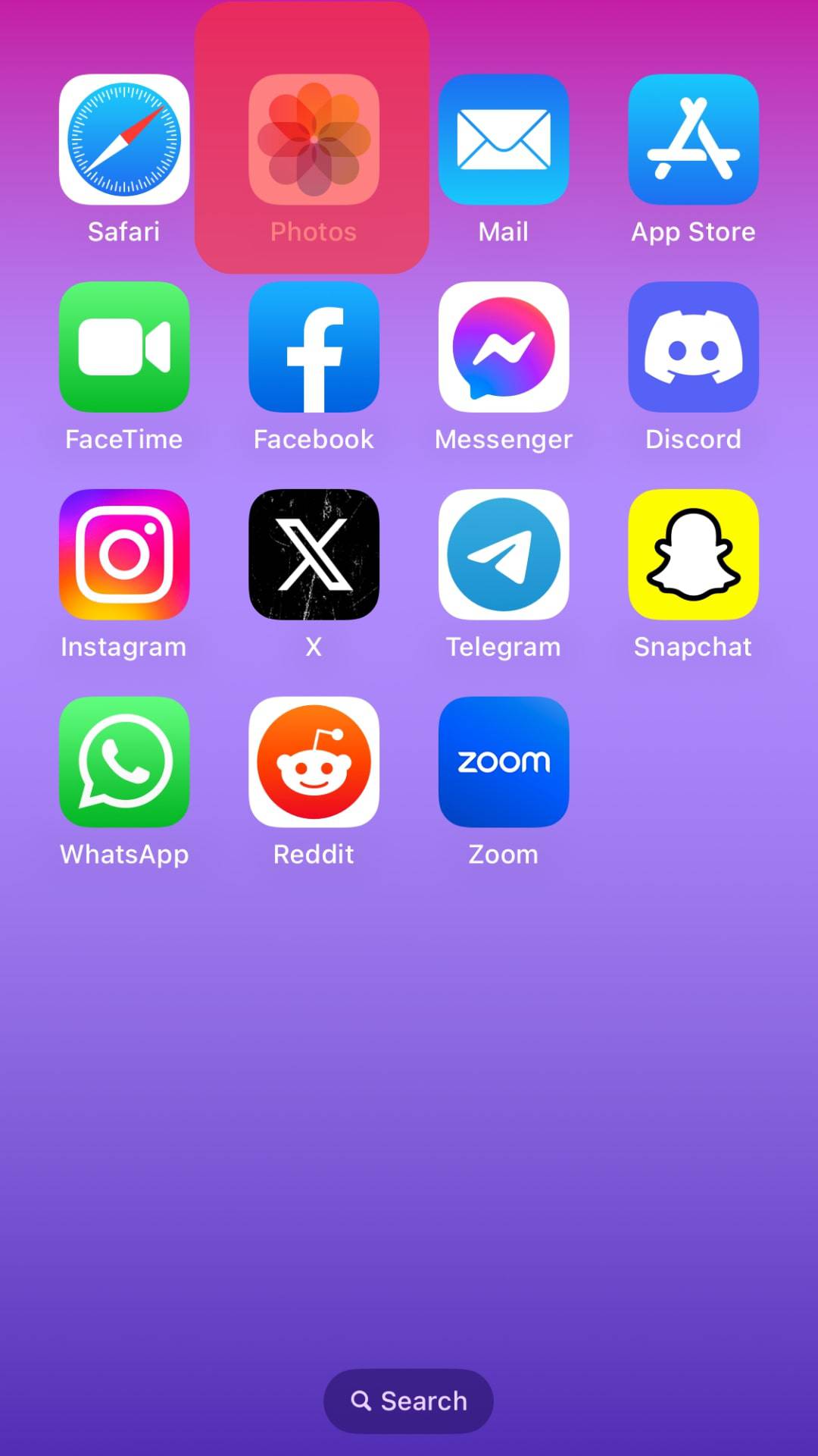 Open Your Photos App.