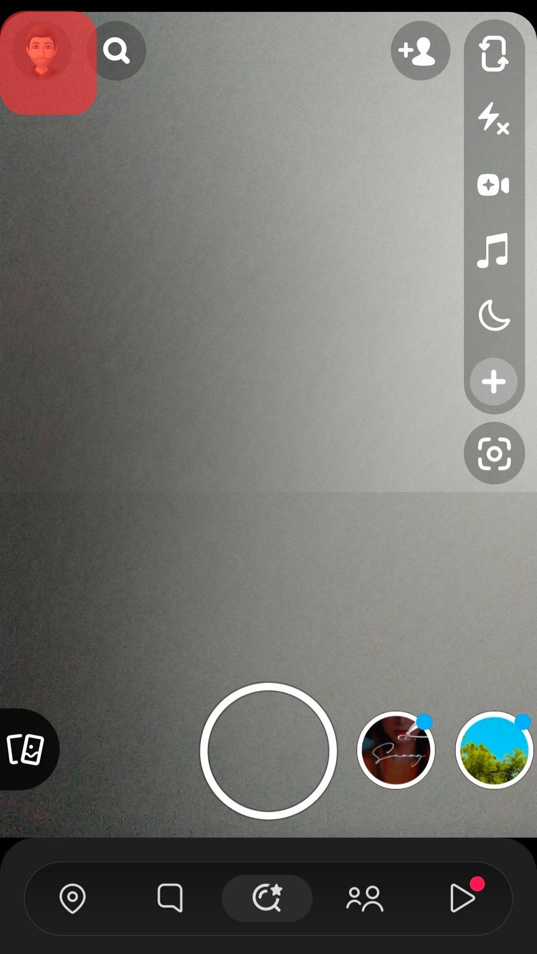 Open Your Snapchat App Profile
