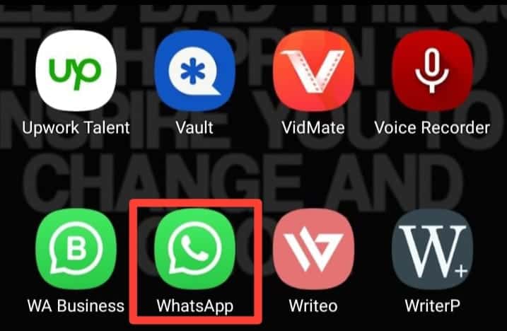 Open Whatsapp App1