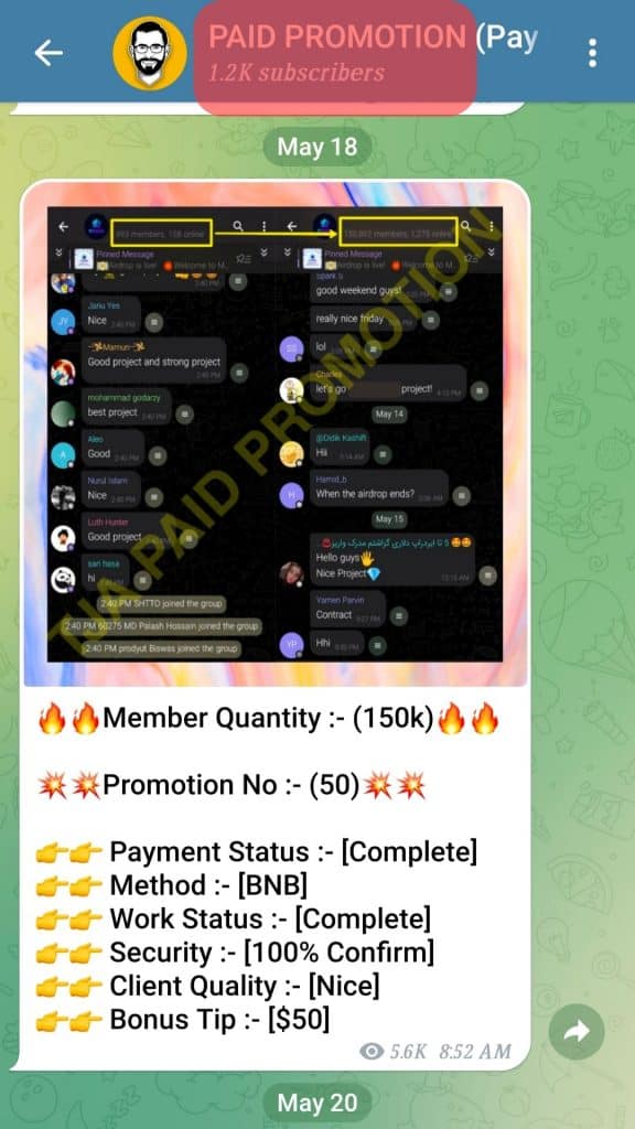 Paid Promotions On Telegram Channels