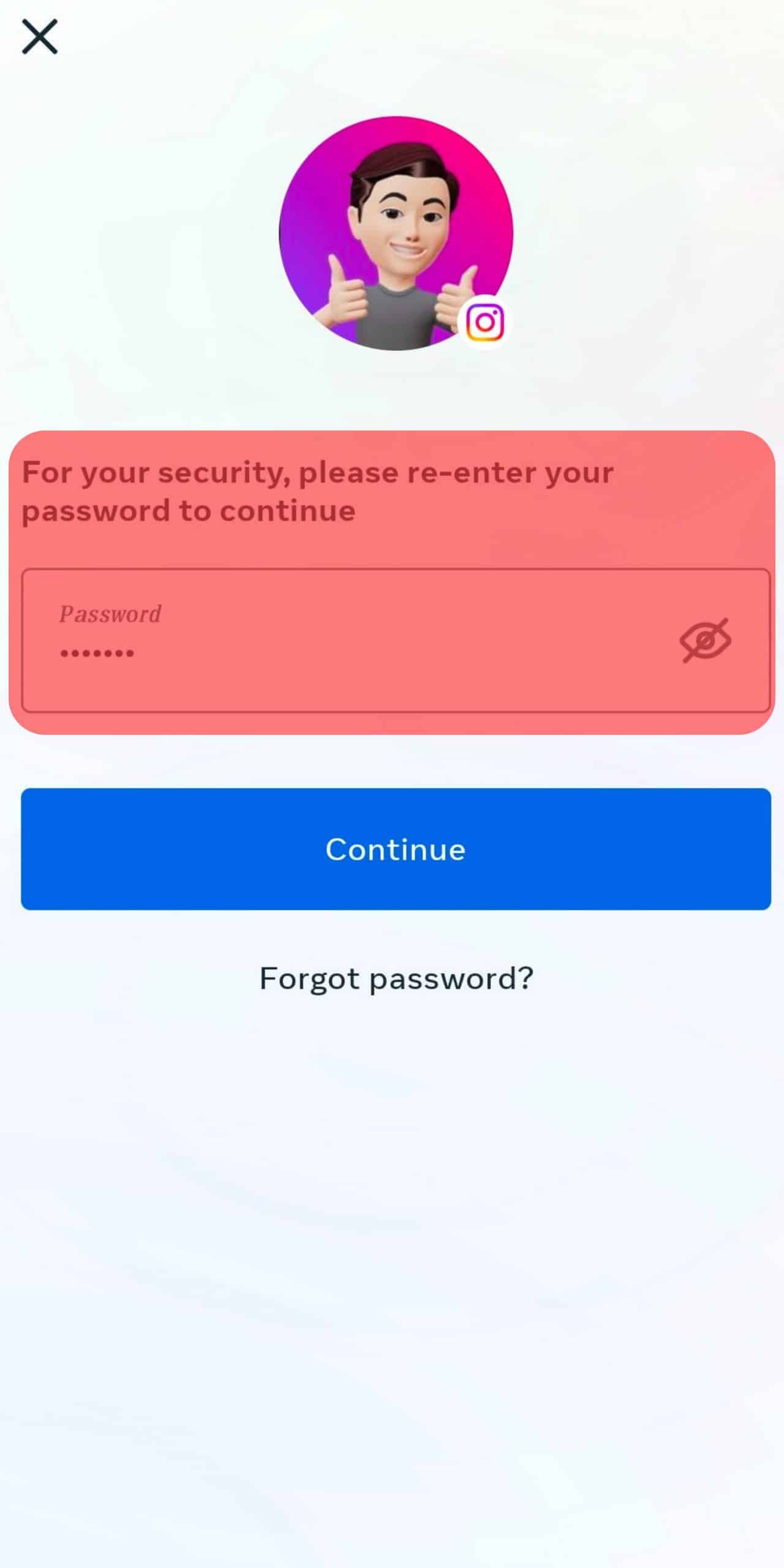 Password Confirmation