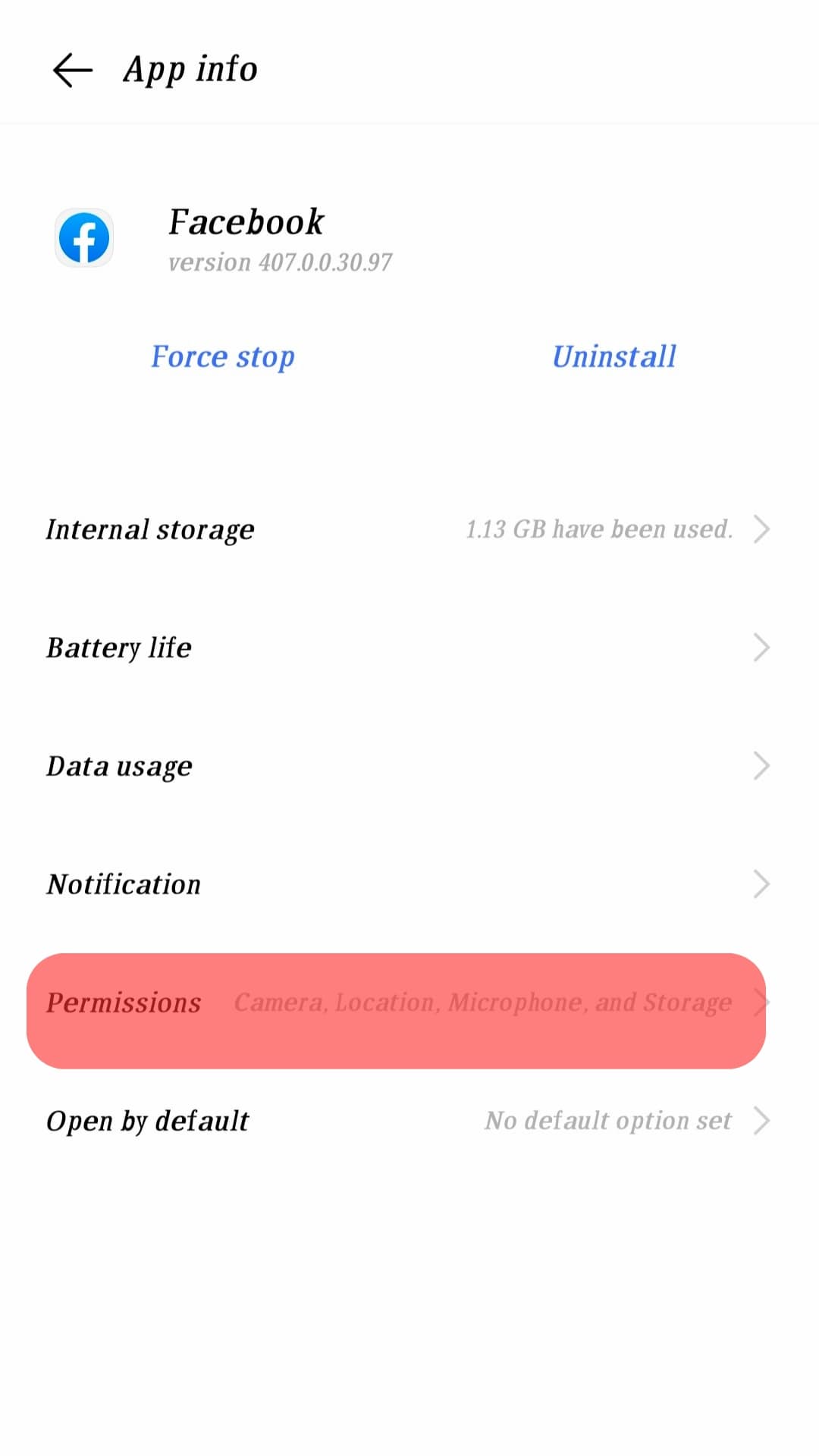 Permissions For Android App