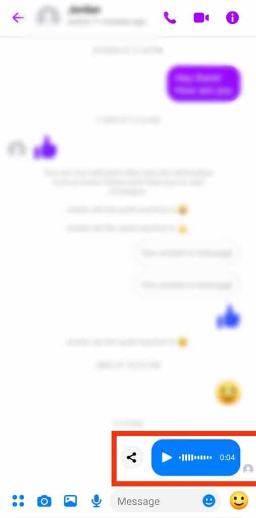 How To Save Facebook Voice Messages on Phone | ITGeared