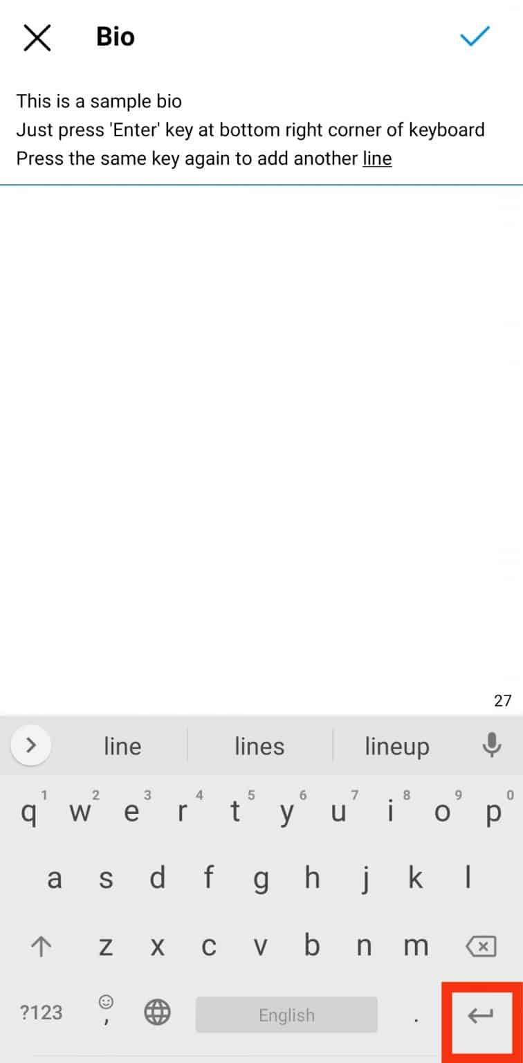 How To Make Your Instagram Bio Two Lines ITGeared