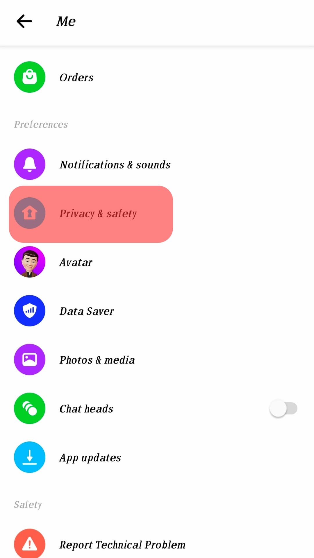Privacy And Safety Messenger Facebook