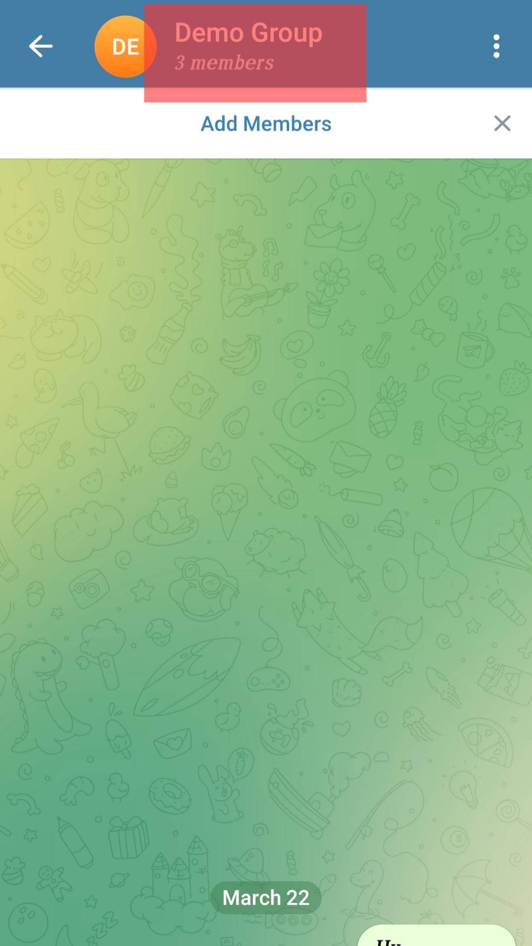 Profile Name Of The Group