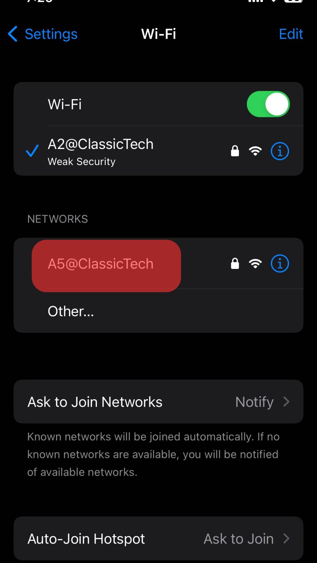 Reconnect To The Forgotten Wifi